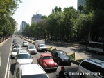 Along the Paseo de la Reforma (Promenade of the Reform)